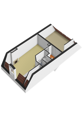 Floorplan - Albert Cuypstraat 194-3, 1073 BL Amsterdam